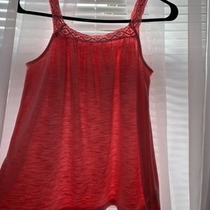 Girls Cheeroke Coral Top